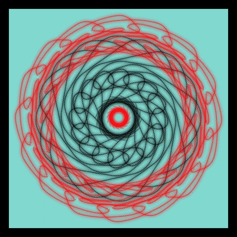 Abstract geometric design