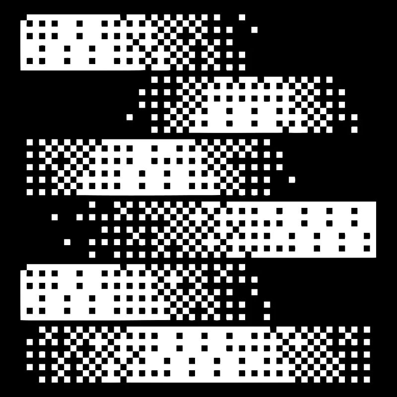 Abstract Digital Pixel Pattern