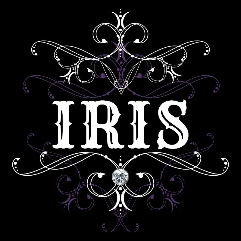 Iris Surname First name Personalized