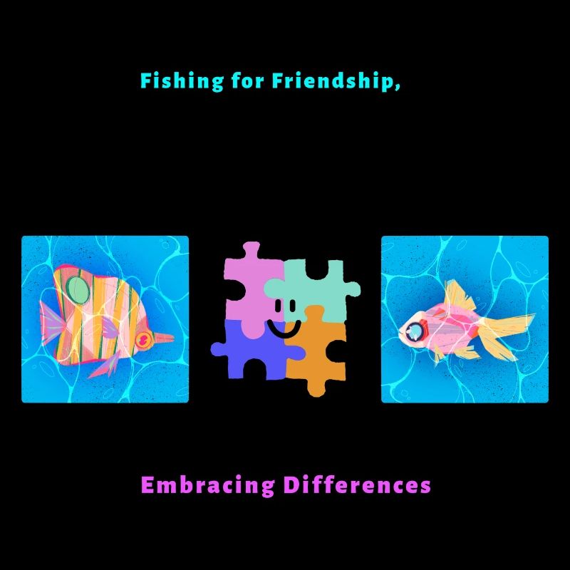 Fishing for Friendship Embracing Differences