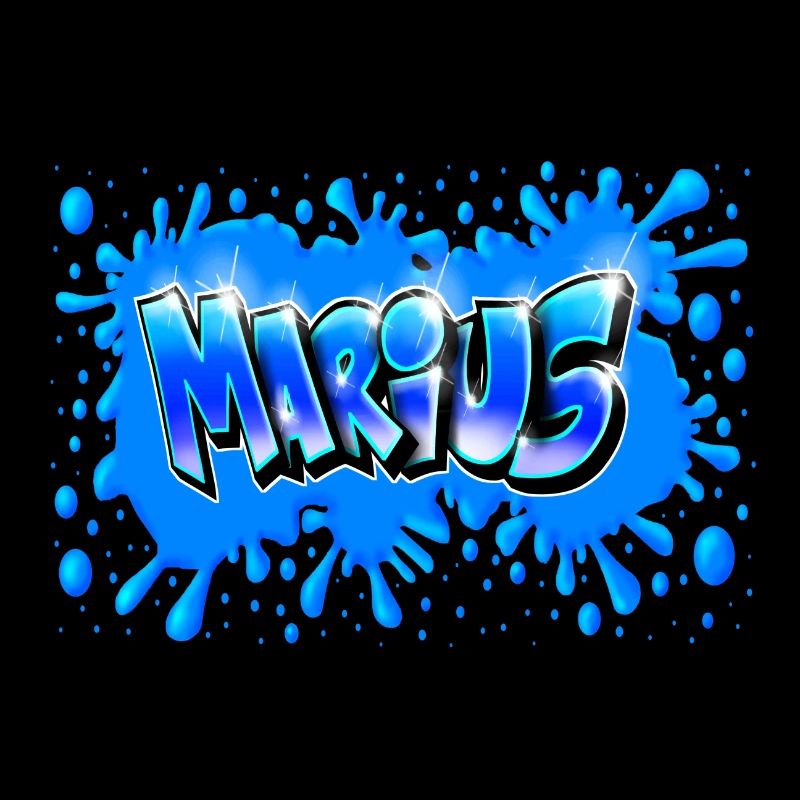 MARIUS GRAFFITI NAME PRINTABLE
