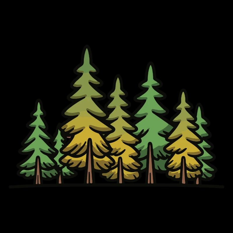 Arbres de la forêt
