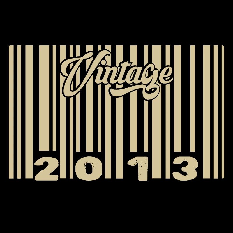 vintage 2013 Barcode 2013: Year 2025.