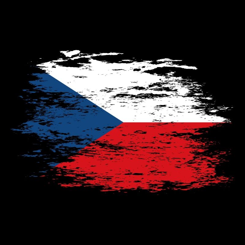 Drapeau de la République tchèque utilisé