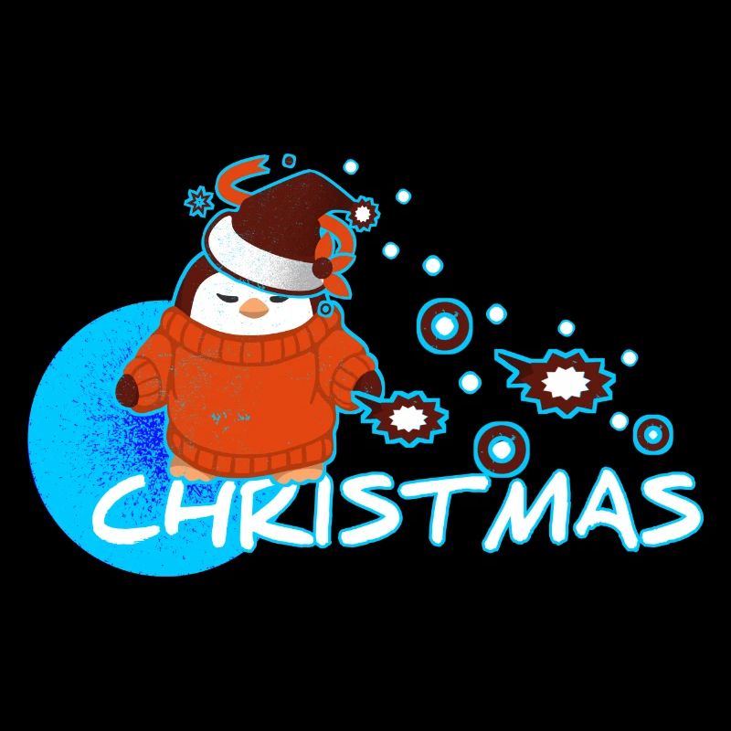 Pingouin de Noël