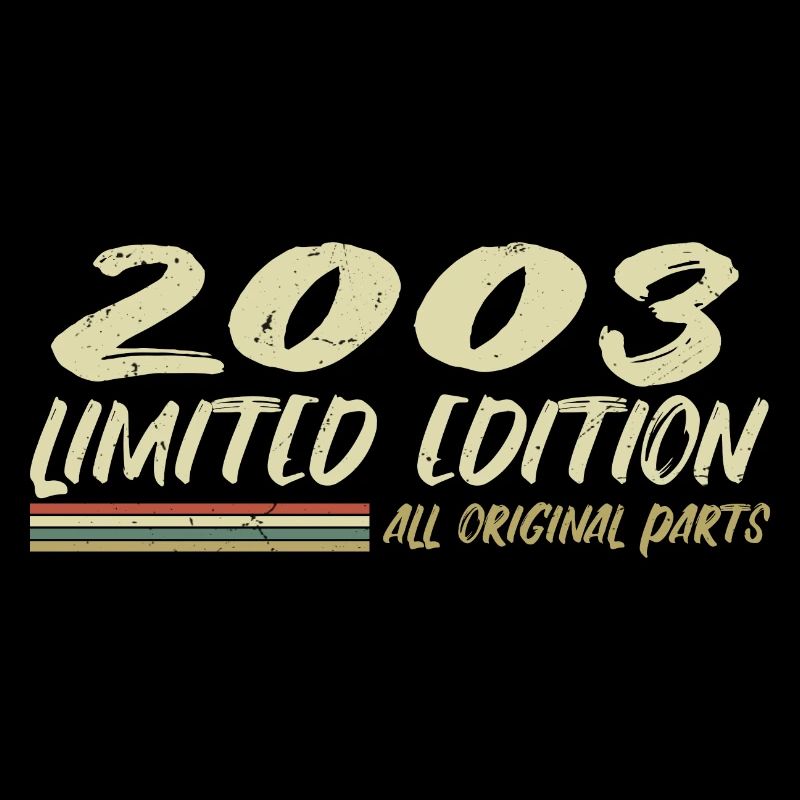 Geburtstagsgeschenk 2003 Geschenkidee 2003