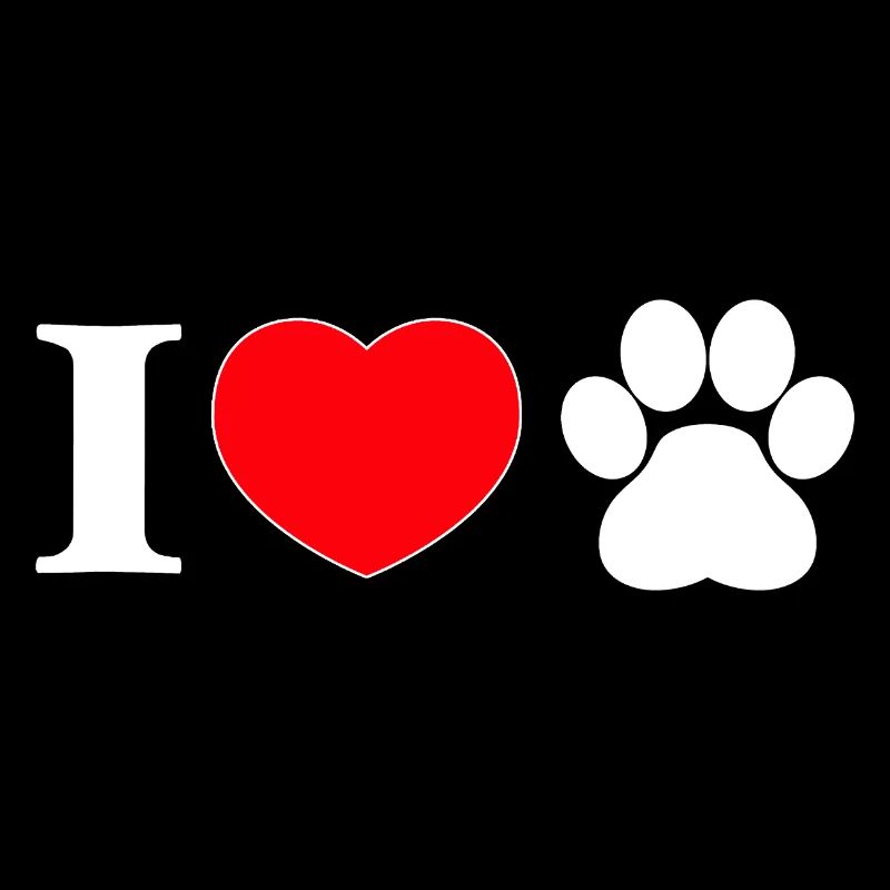 « J’aime » avec empreinte de patte