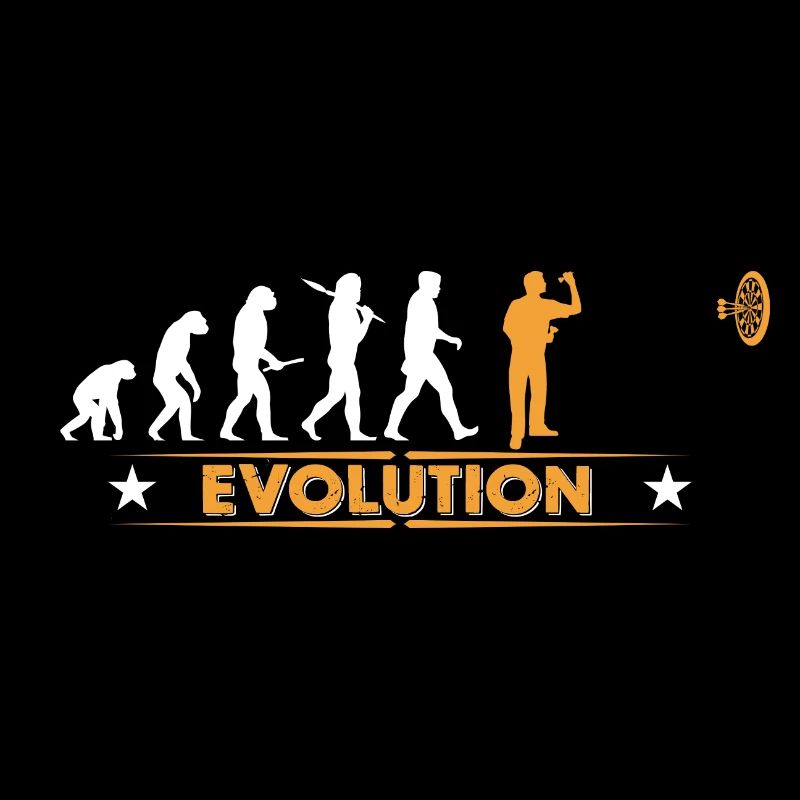 Dart - Evolution - orange/weiss