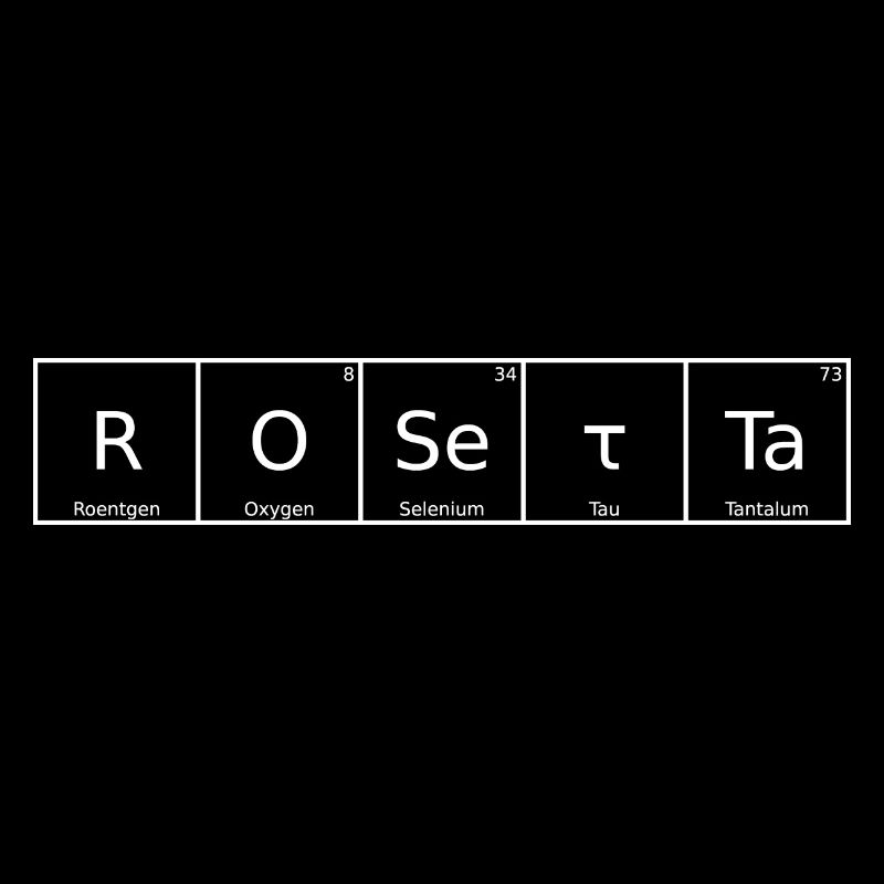 Rosetta Nom Prénom Chimie Tableau périodique Élément