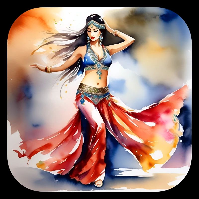 Danseuse orientale mystique
