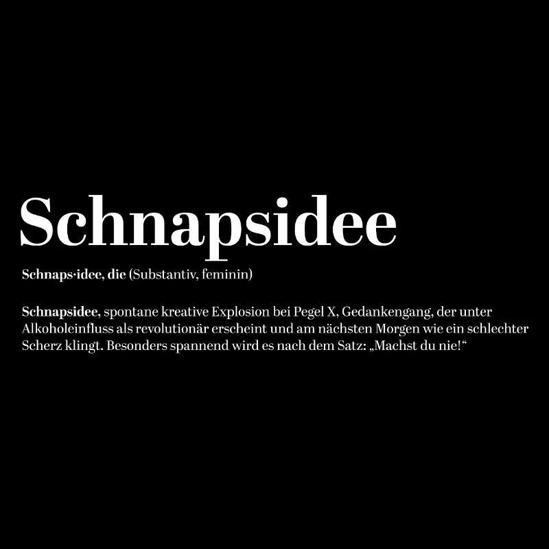 Crazy idea definition fun fun funny