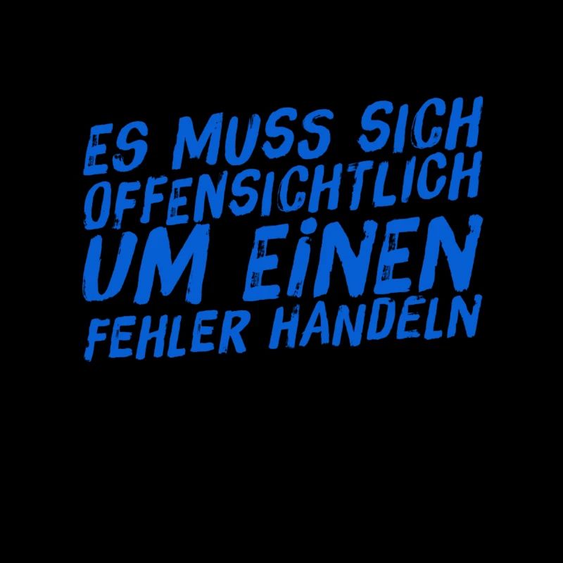 offenkundig ein Fehler