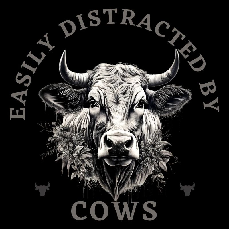 Easily distracted by cows