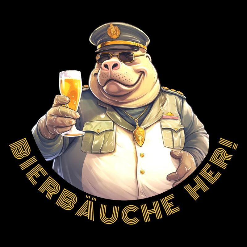 Bierbäuche her!
