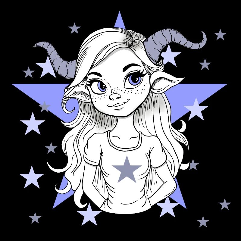 Sternzeichen Widder Frau Mädchen