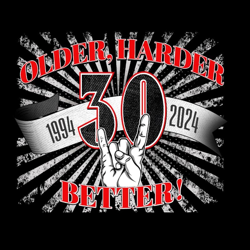 30zigster Geburtstag eines Metalfan