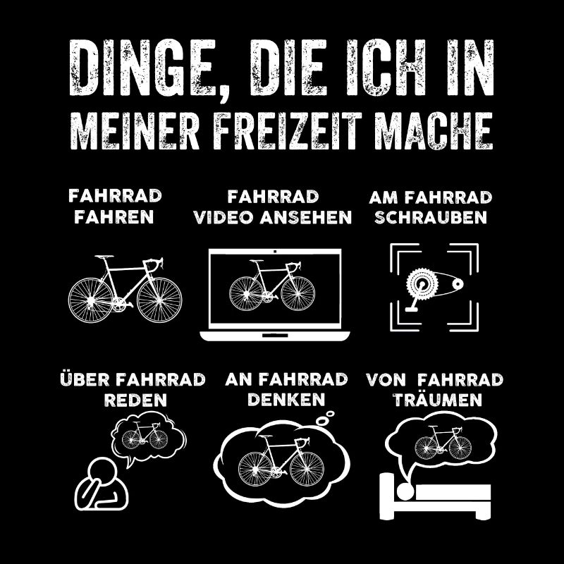 Things Die Ich In Meiner Freizeit Mache Bicycle