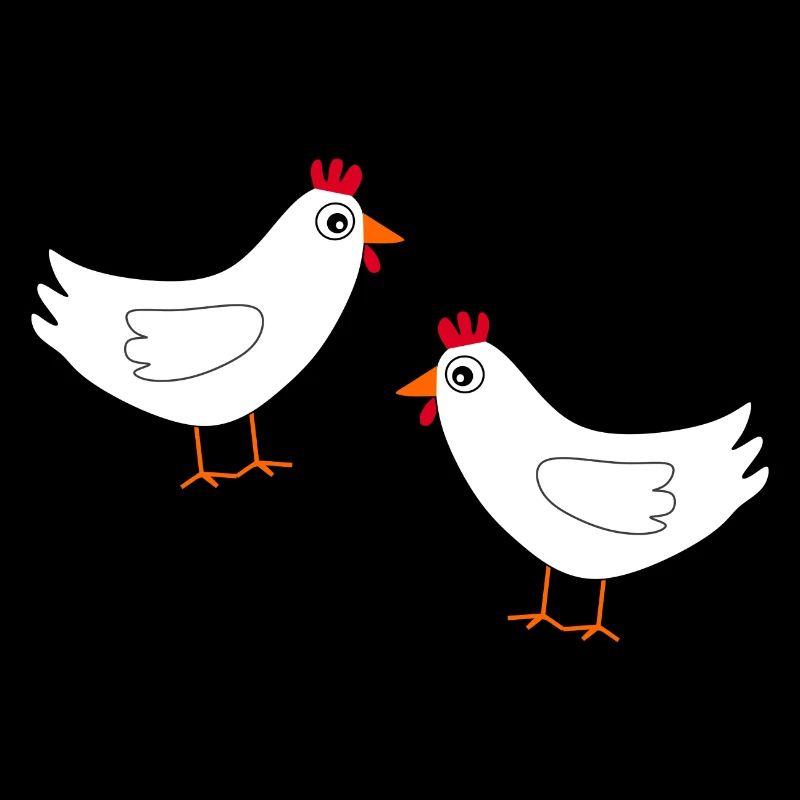 Chicken White White Chickens Hens Easter