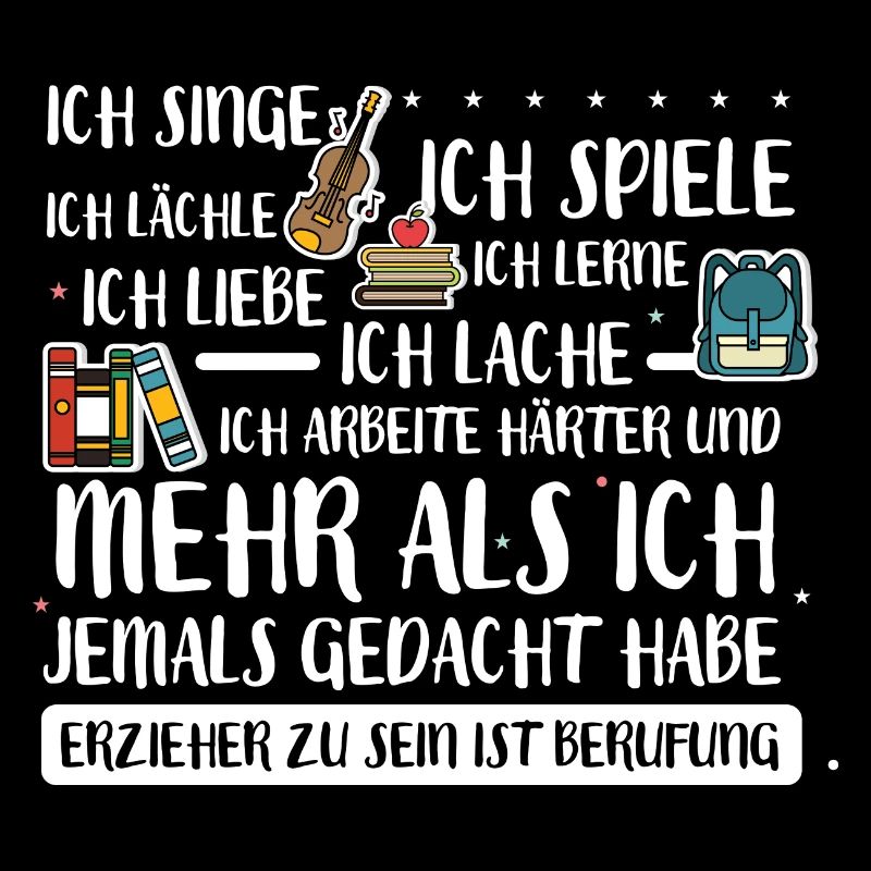 Erzieher ist ein Berufung