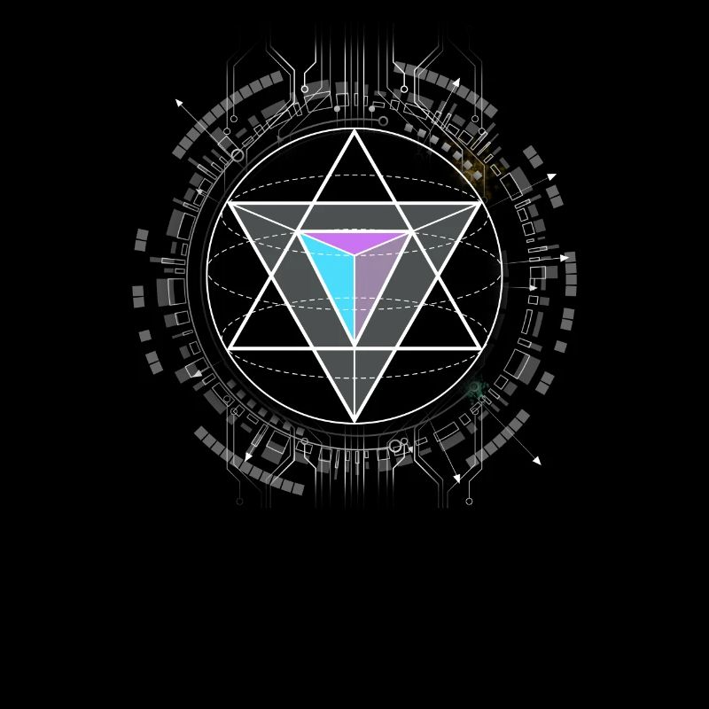 nerd CPU pyramide illuminati game wow hacker code