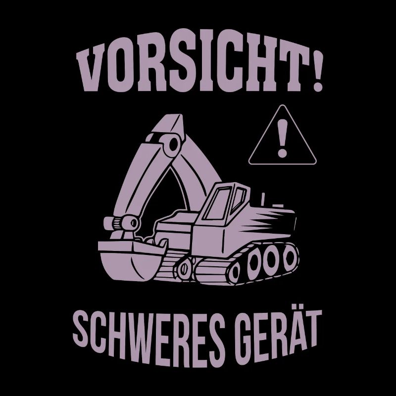 Bagger Baggerfahrer Baugeräteführer Schweres Gerät