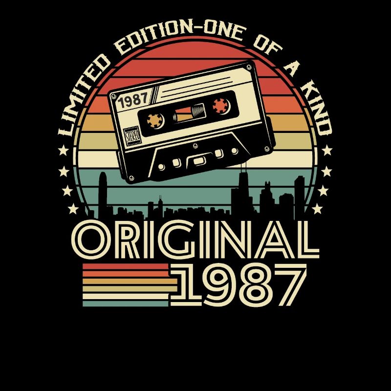 Vintage 1987 Geschenkidee