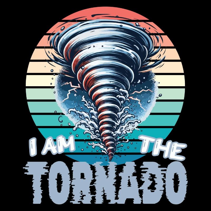 Tornado Sturm Wirbelwind Ich bin der Tornado