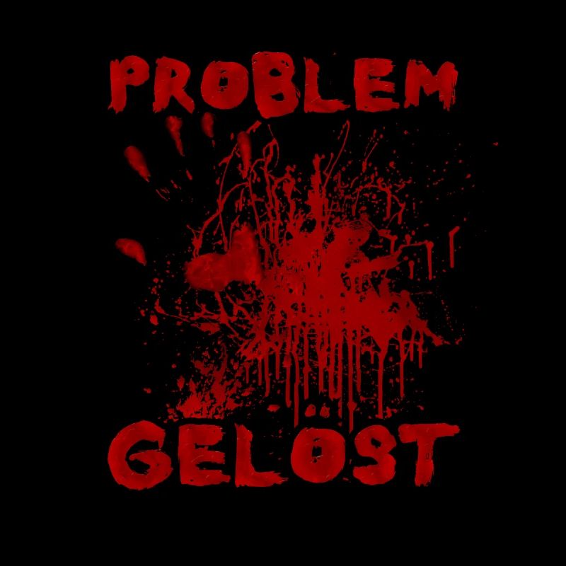 Problem gelöst - Witziger Halloween Spruch