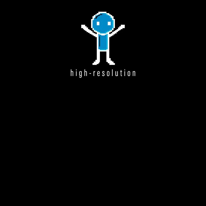 High Resolution Pixel Männchen Absurder Humor