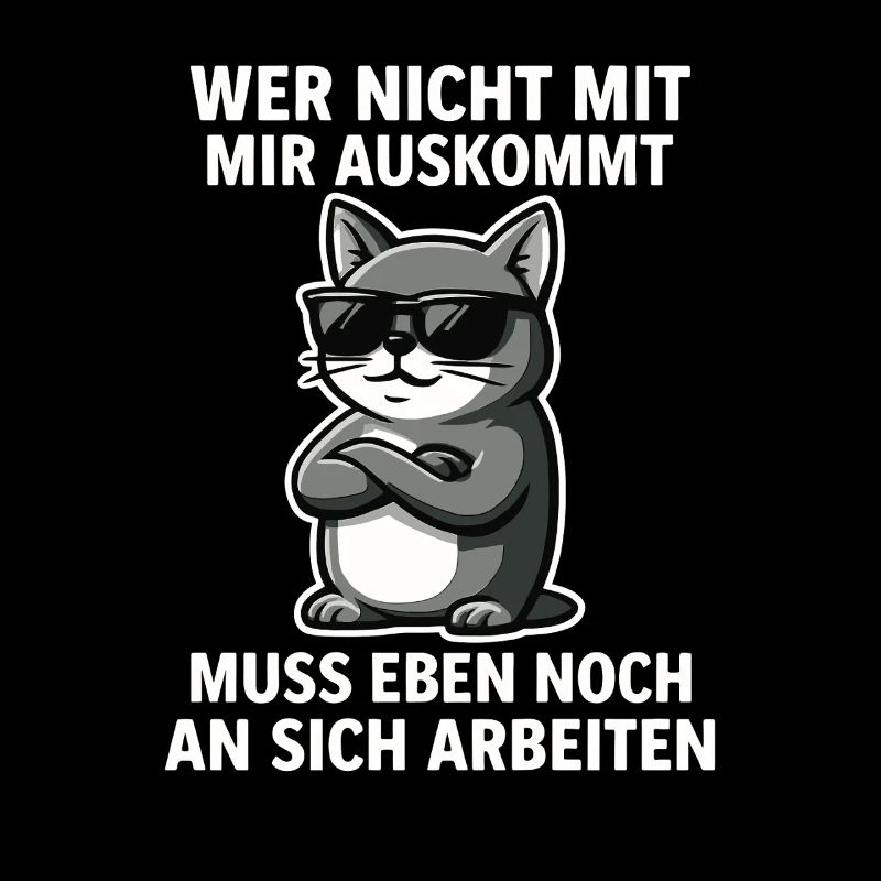 Coole Katze Spruch