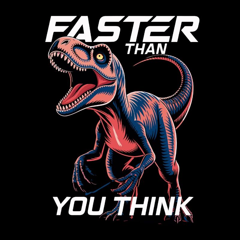 Plus rapide que vous ne le pensez Dinosaur Velociraptor