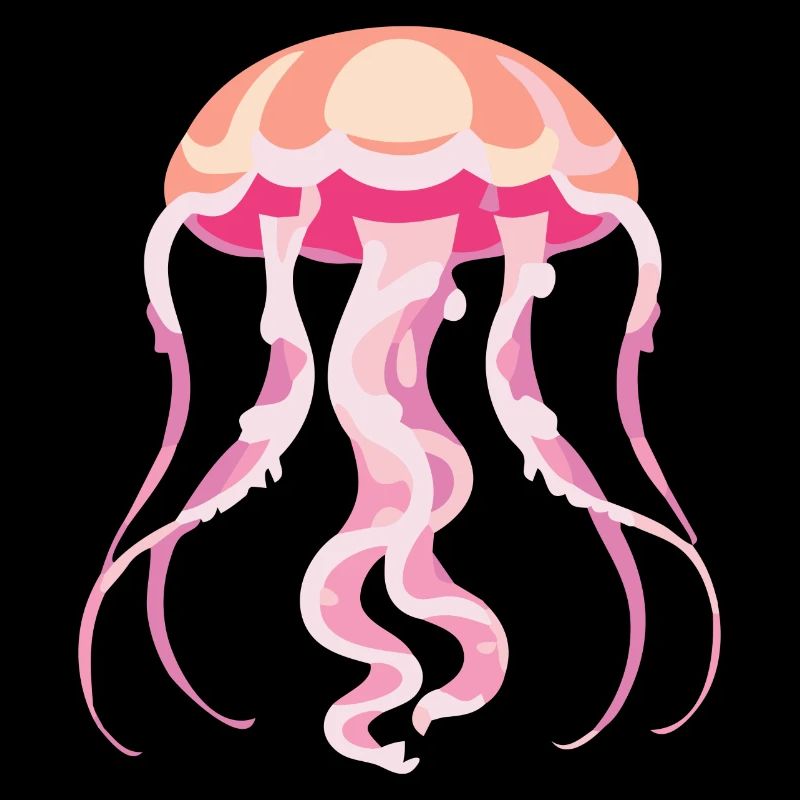 Méduse rose