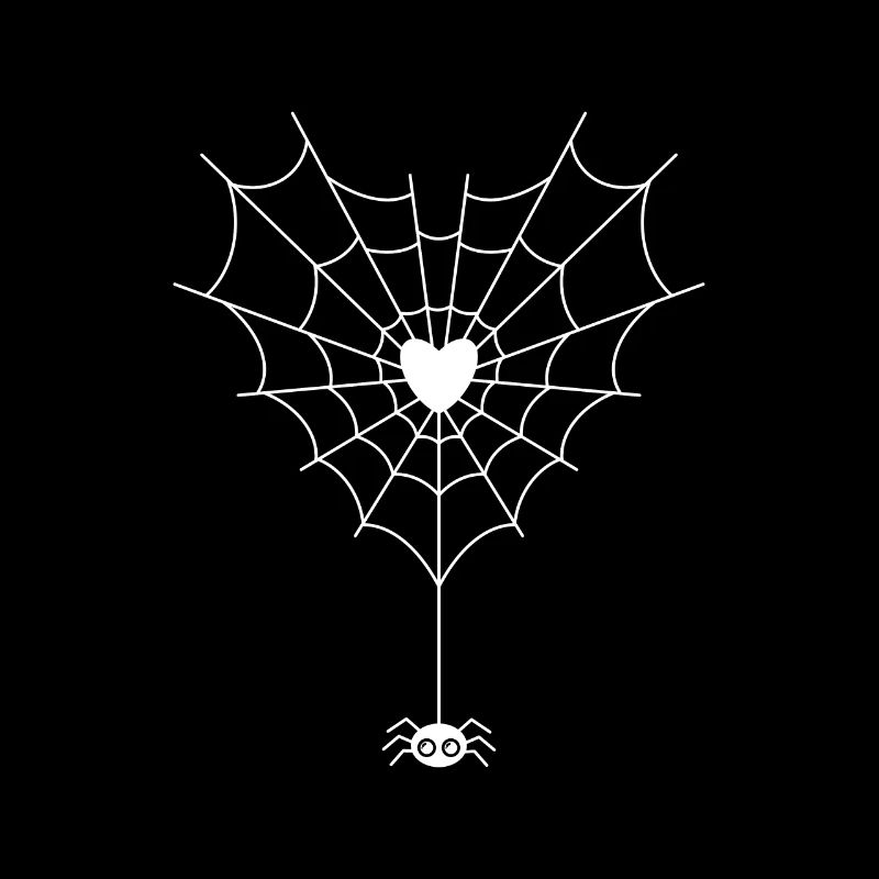 Spider in spider web