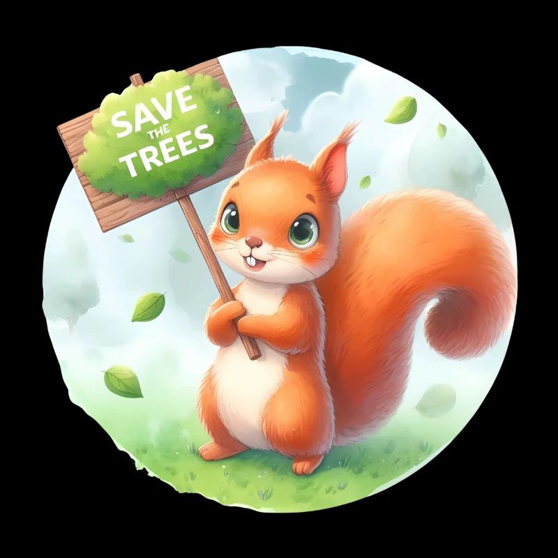 Save the Trees Eichhörnchen