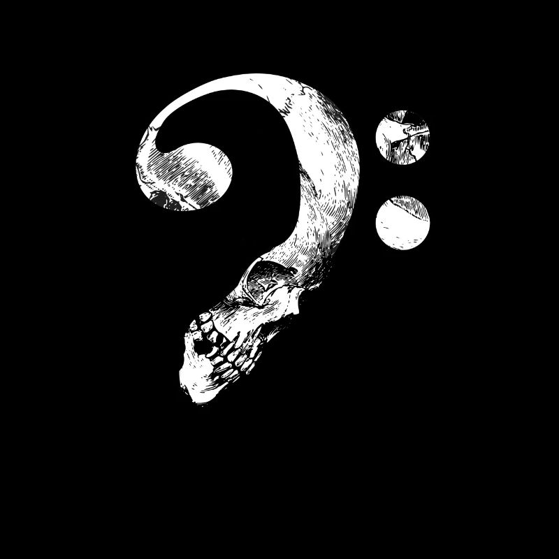 Basse Clef Skull