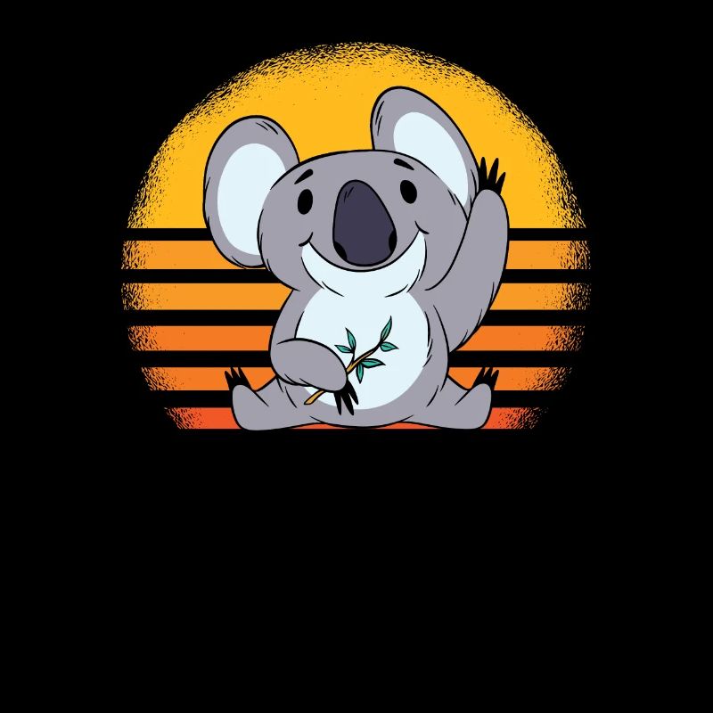 Koalabär Retro