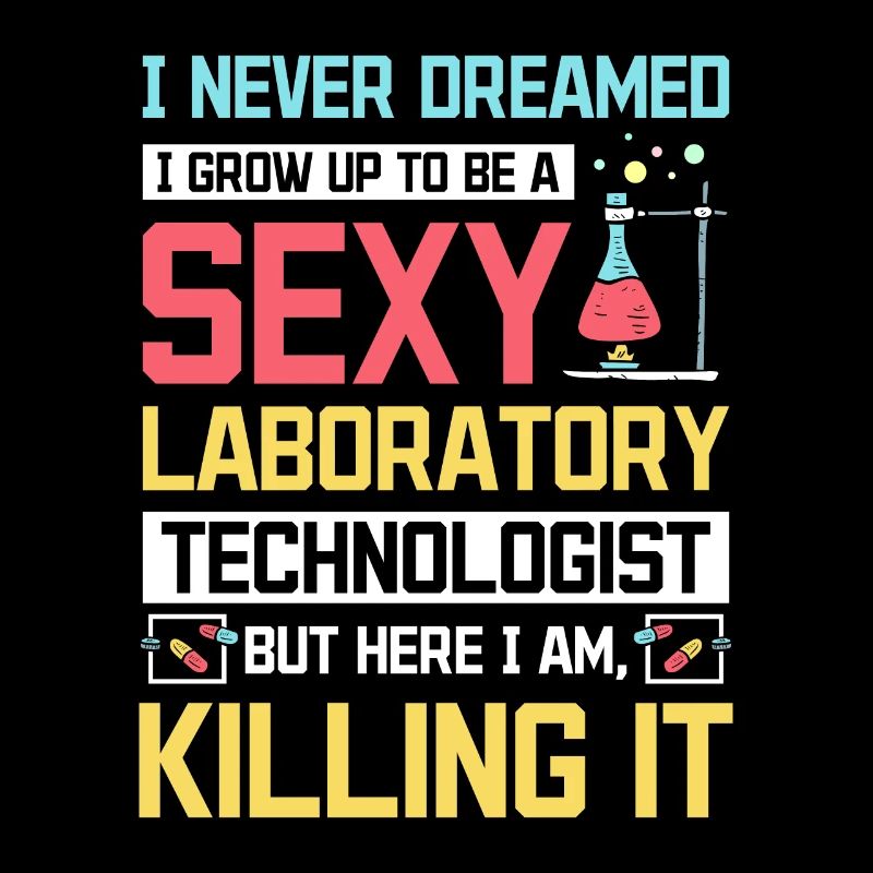 Sexy laboratory technologist