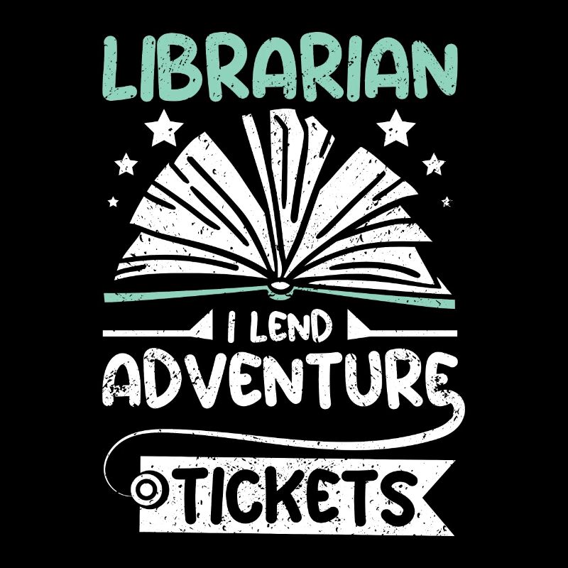 Bibliothécaire Je prête des billets d’aventure