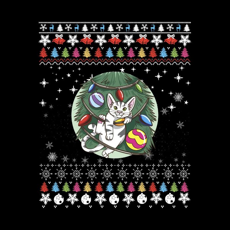 Décor de Noël pour chat