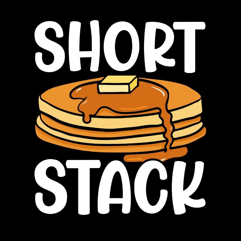 Pancake with maple syrup for breakfast