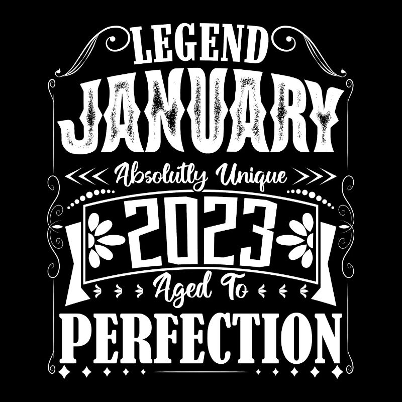 Januar 2023. Geburtstagsgeschenk Januar 2023.