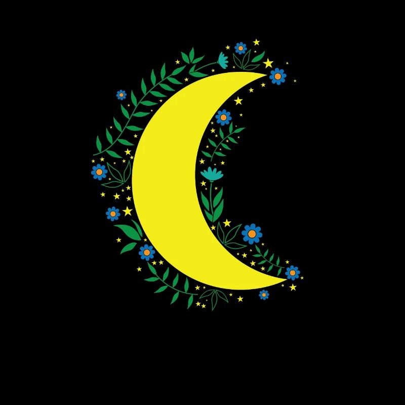 Fleurs De Lune Ciel Nocturne Infini