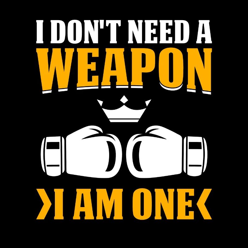 Ich brauche keine Waffe, ich bin eine