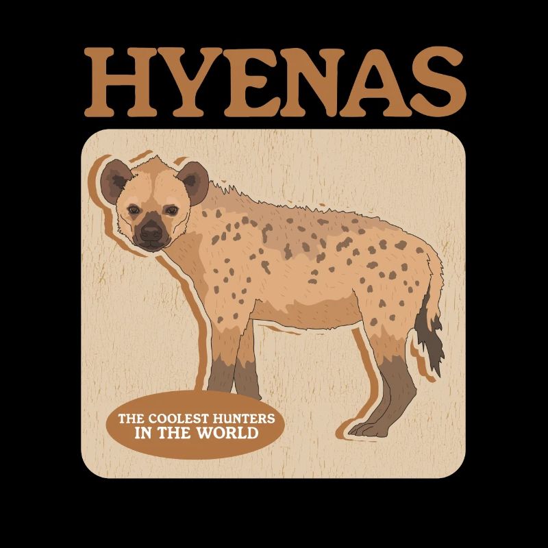 Hyäne Hyänen Tüpfelhyäne Geschenk