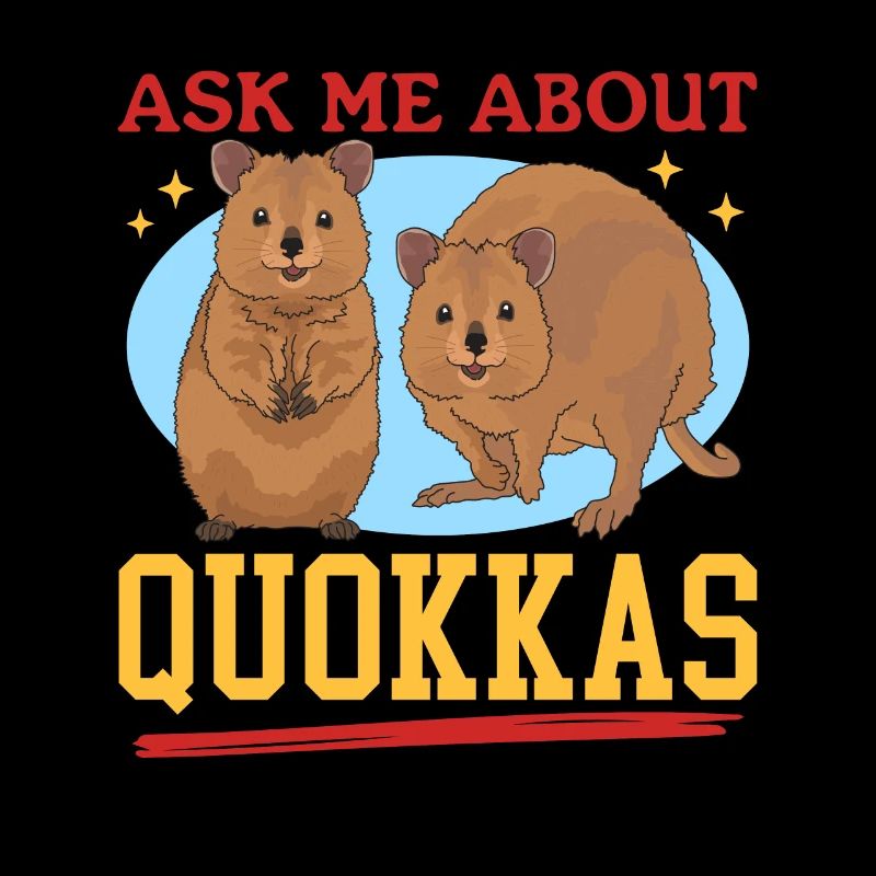 Quokka kangourou à queue courte Quokkas cadeau