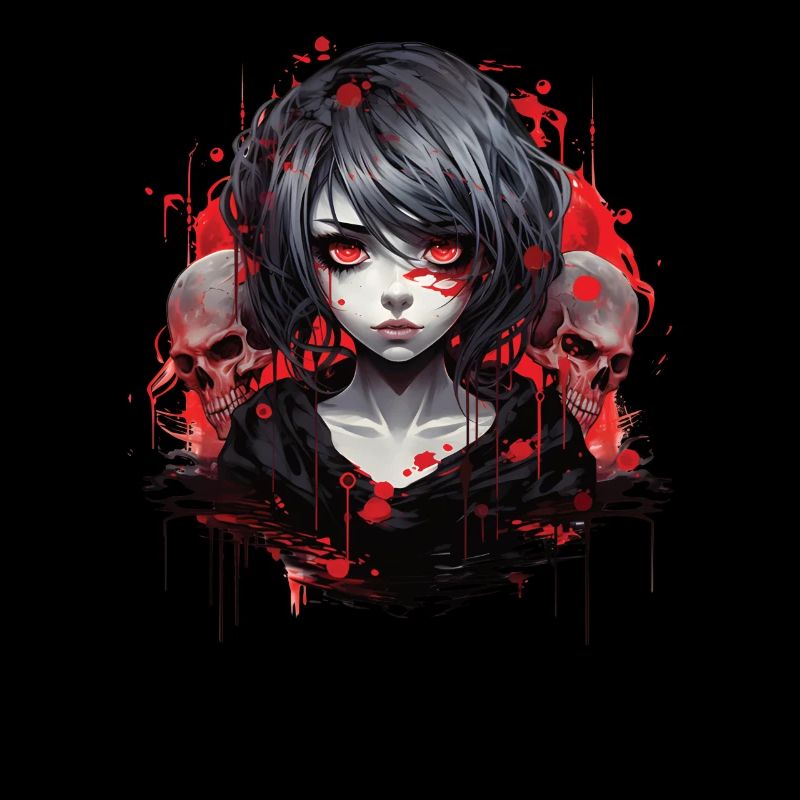 Gothic Elegance: Vampire Enigma Tee