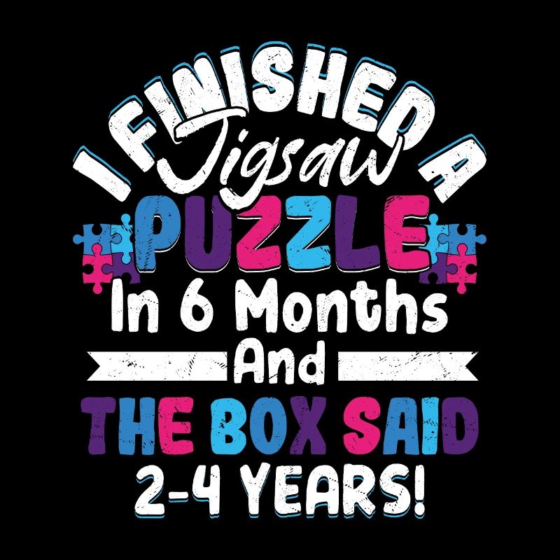 I Finished A Jigsaw Puzzle Solving Piece