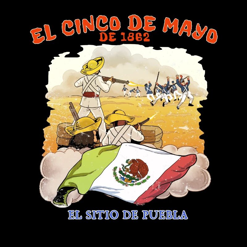El Cinco De Mayo Battle Scene Celebration