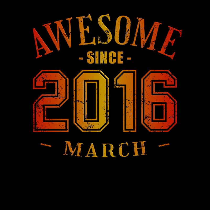 Mars 2016 - Anniversaire en mars Génial