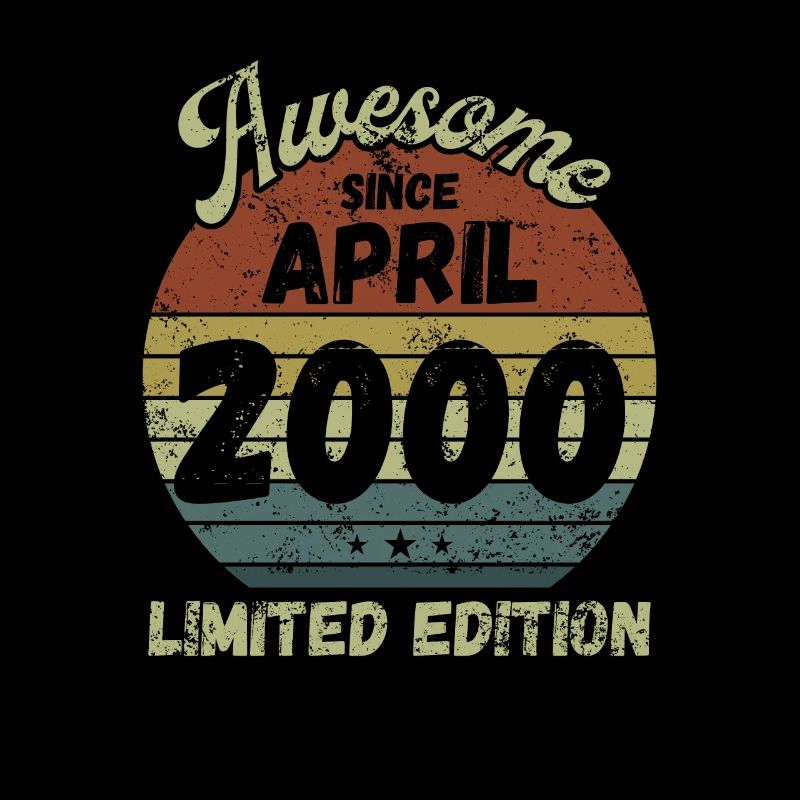 Awesome since April 2000 - Geburtstag